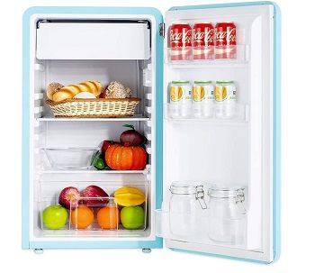 KUPPET Retro Mini Fridge Refrigerator review