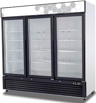 Migali Glass Door Freezer