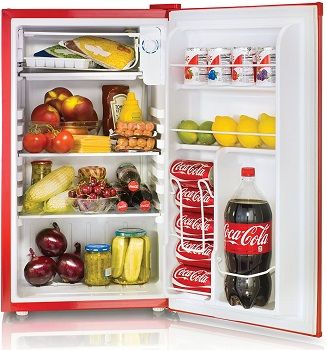 Nostalgia Coca-Cola Series Refrigerator with Freezer review
