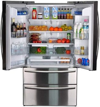 SMETA Counter Depth Refrigerator Bottom Freezer review