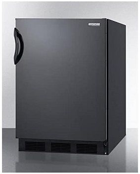 Summit Deluxe Under-Counter Refrigerator-Freezer